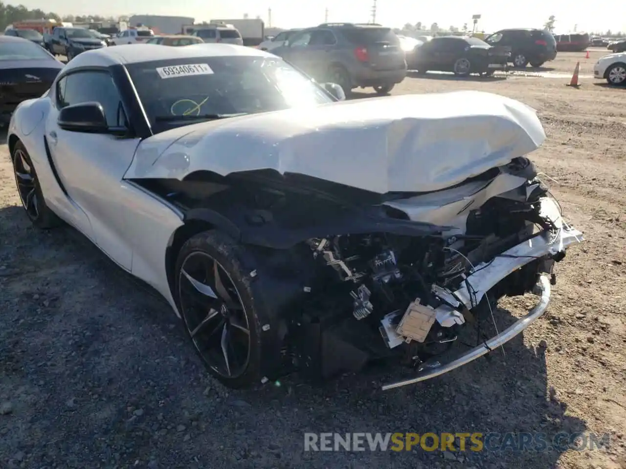 1 Photograph of a damaged car WZ1DB0C0XMW042672 TOYOTA SUPRA 2021