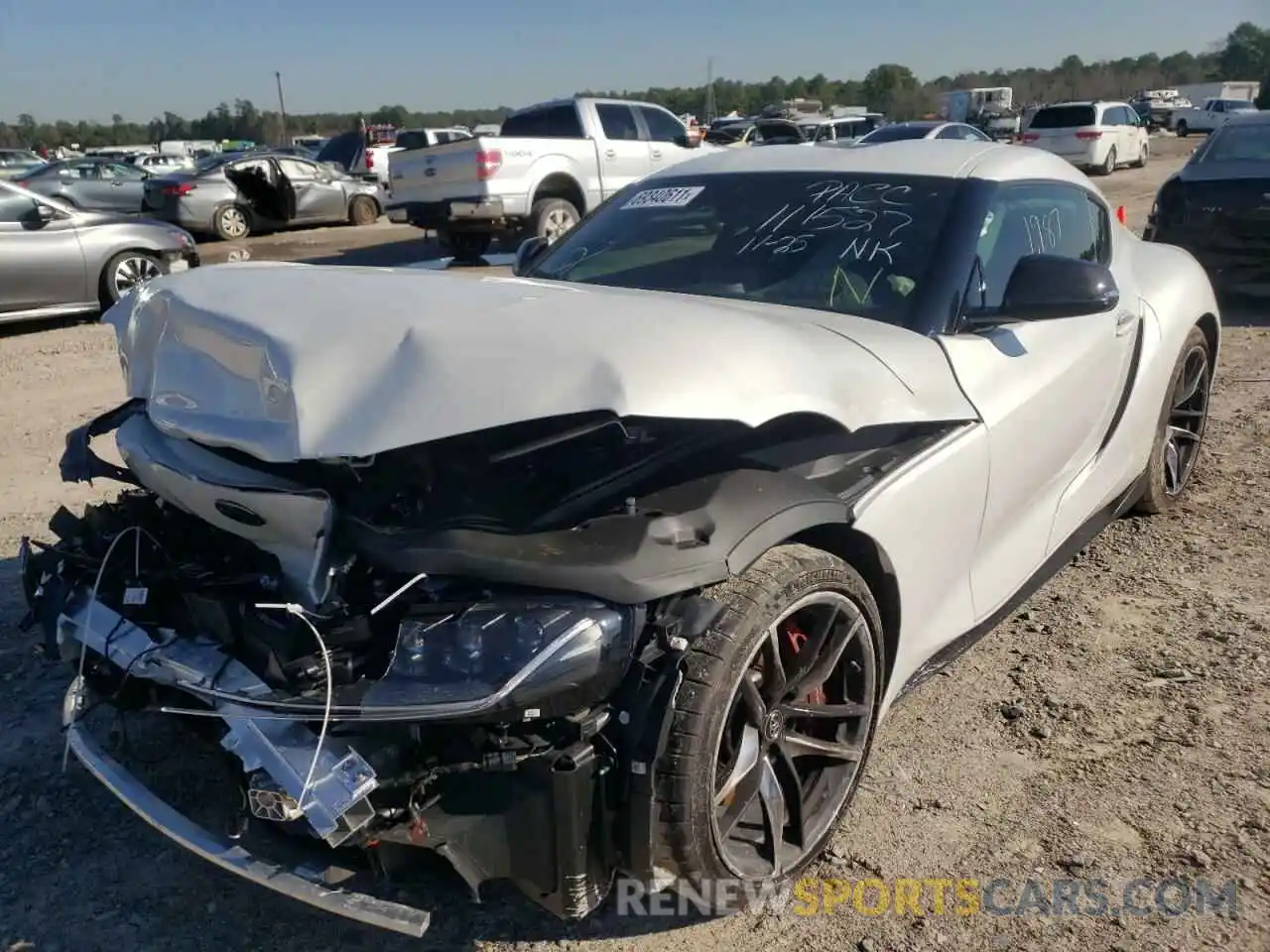 2 Photograph of a damaged car WZ1DB0C0XMW042672 TOYOTA SUPRA 2021