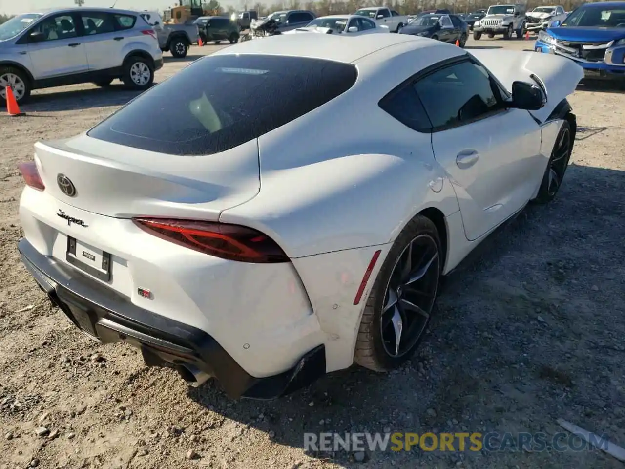 4 Photograph of a damaged car WZ1DB0C0XMW042672 TOYOTA SUPRA 2021