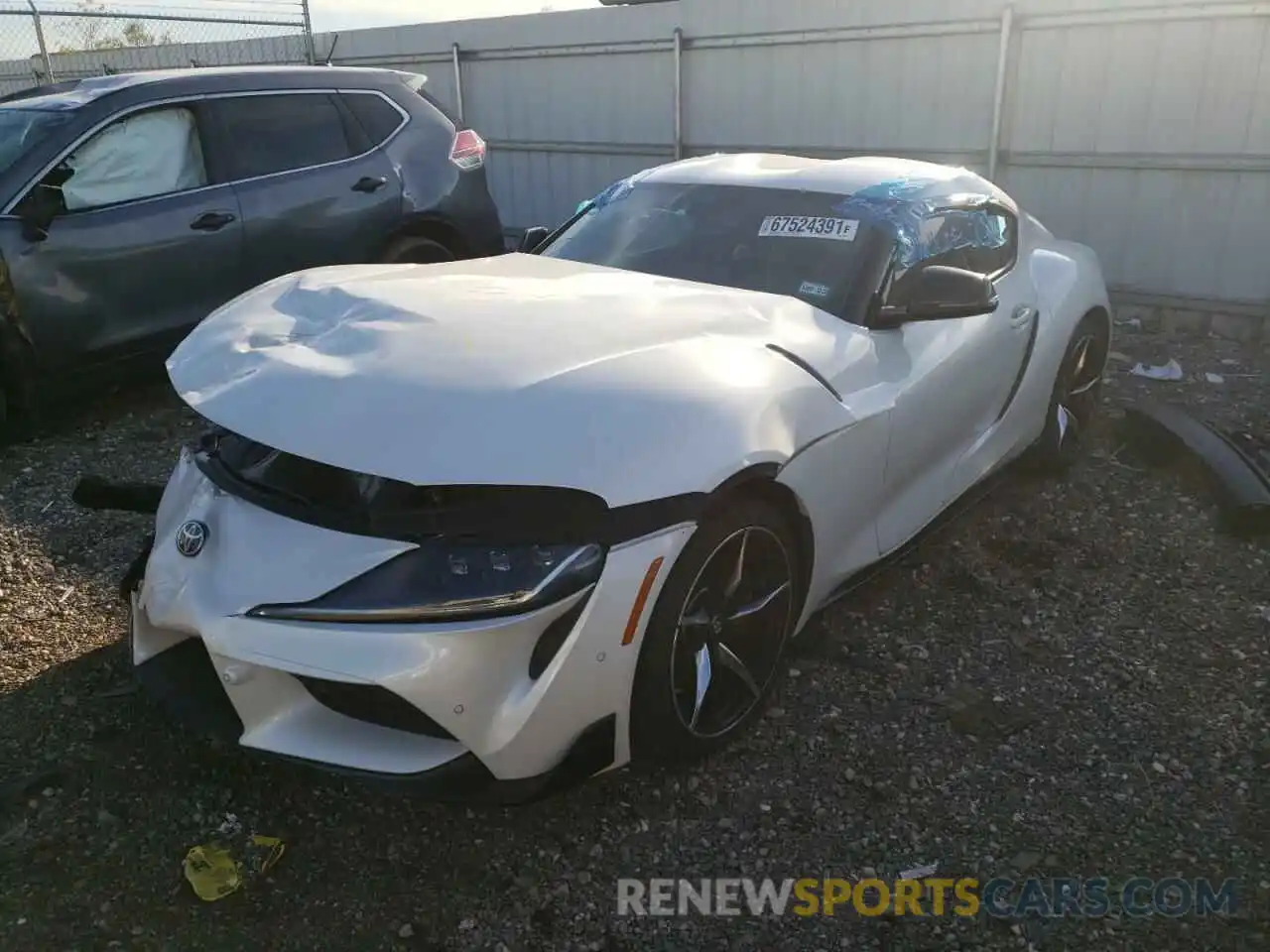 2 Photograph of a damaged car WZ1DB0C0XMW043353 TOYOTA SUPRA 2021