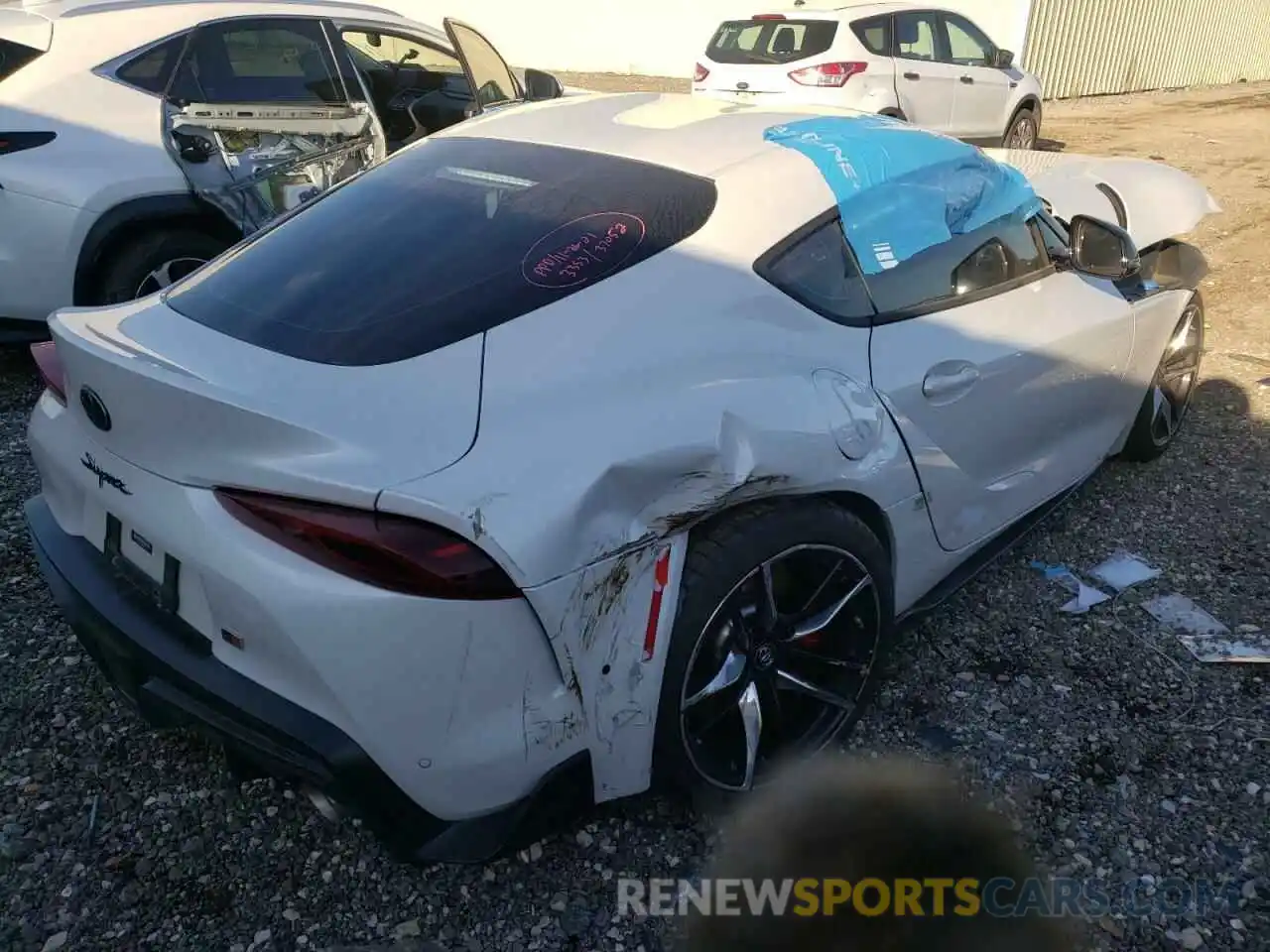 4 Photograph of a damaged car WZ1DB0C0XMW043353 TOYOTA SUPRA 2021