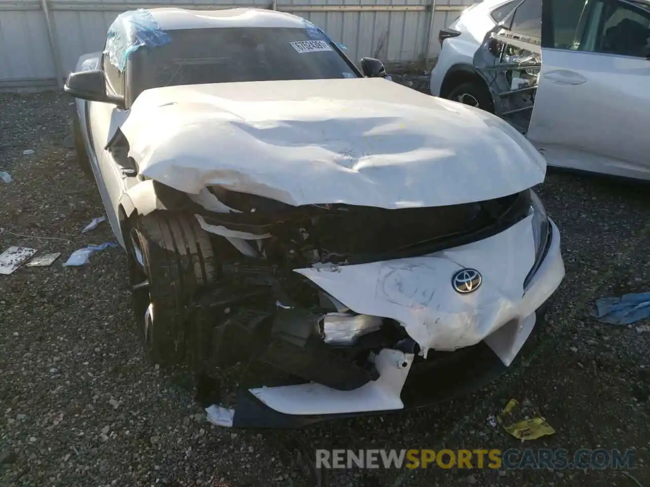 9 Photograph of a damaged car WZ1DB0C0XMW043353 TOYOTA SUPRA 2021