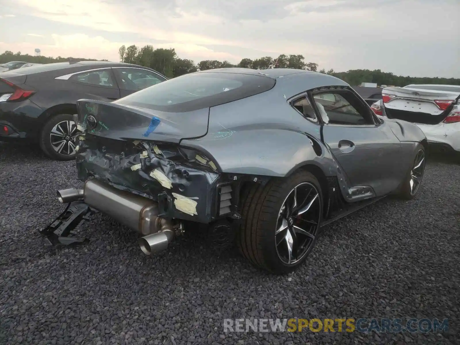 4 Photograph of a damaged car WZ1DB0C0XMW044132 TOYOTA SUPRA 2021