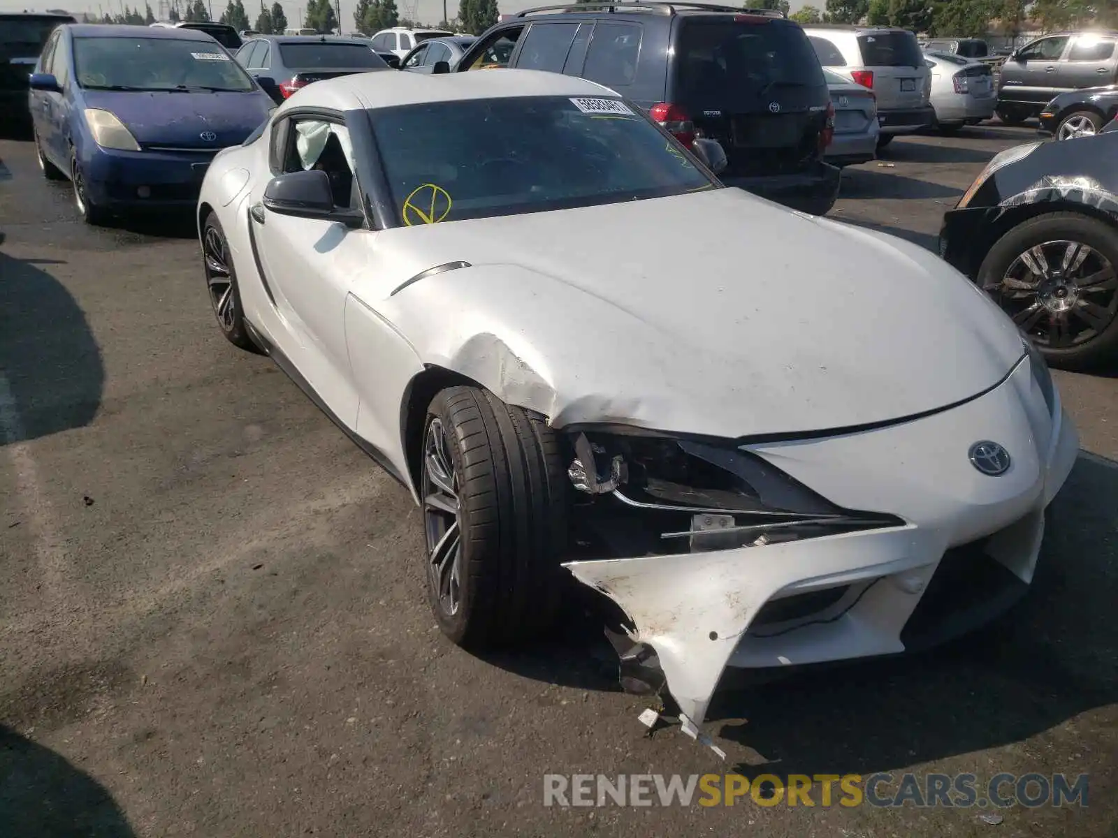 1 Photograph of a damaged car WZ1DB2C00MW037458 TOYOTA SUPRA 2021