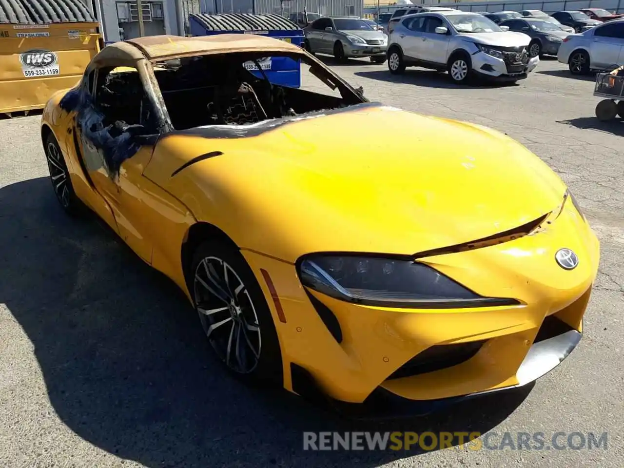 1 Photograph of a damaged car WZ1DB2C00MW042207 TOYOTA SUPRA 2021