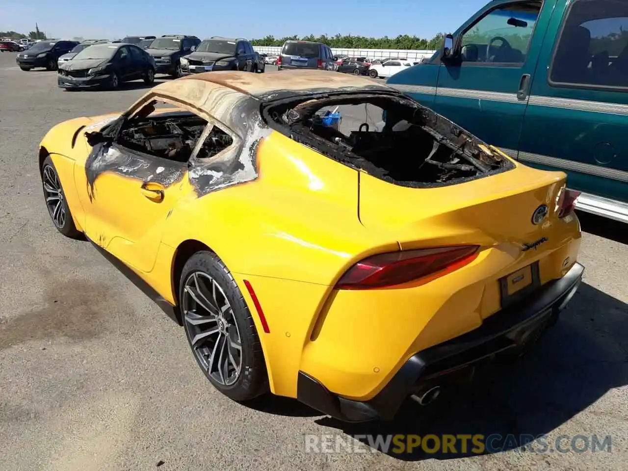 3 Photograph of a damaged car WZ1DB2C00MW042207 TOYOTA SUPRA 2021