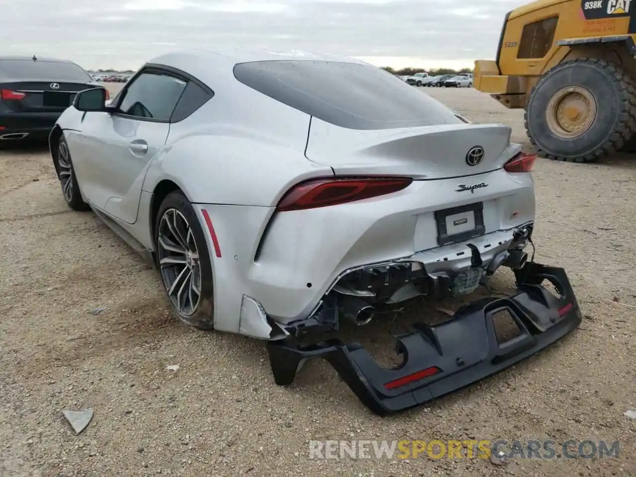 3 Photograph of a damaged car WZ1DB2C01MW043155 TOYOTA SUPRA 2021