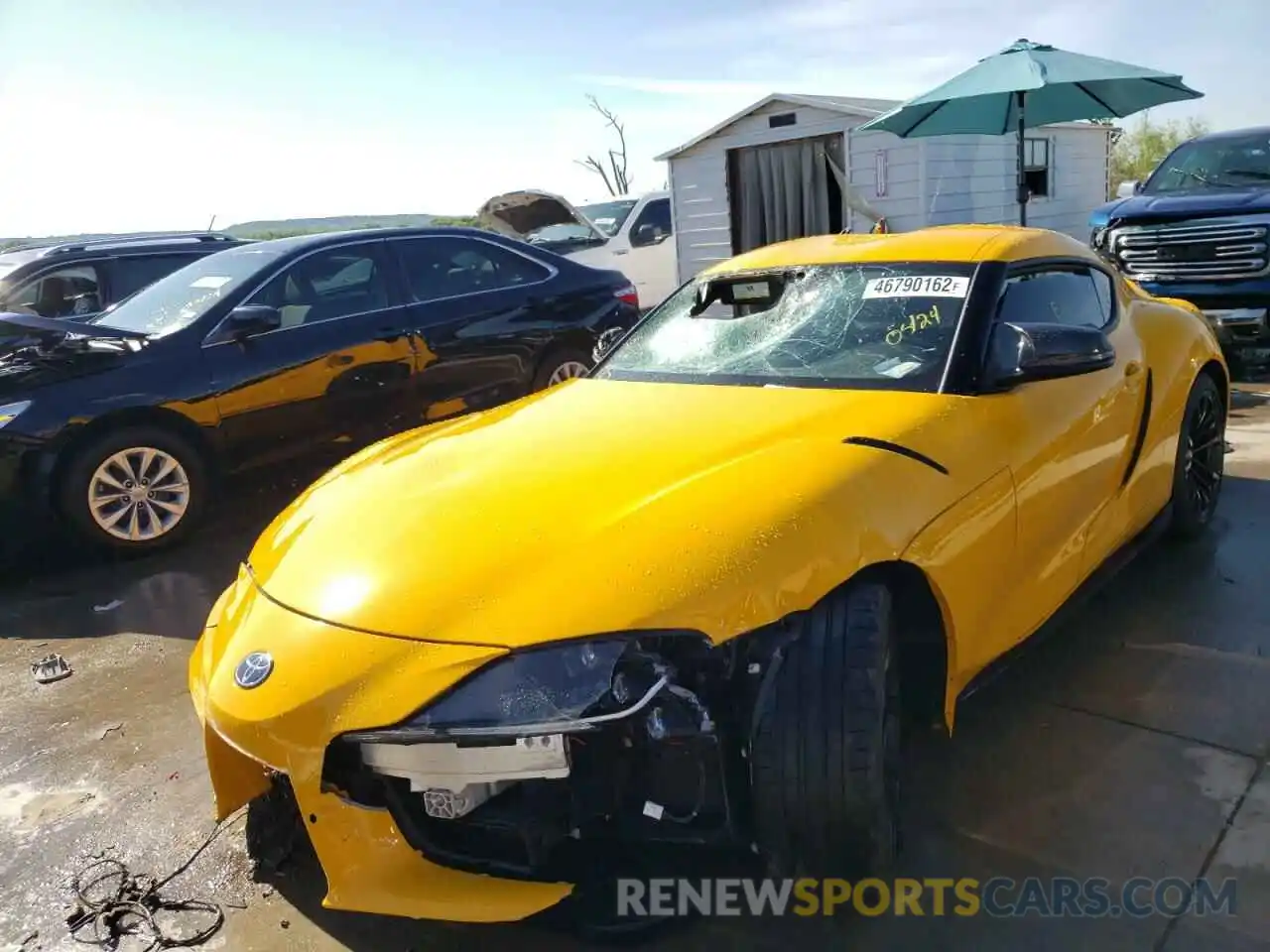 2 Photograph of a damaged car WZ1DB2C01MW044094 TOYOTA SUPRA 2021