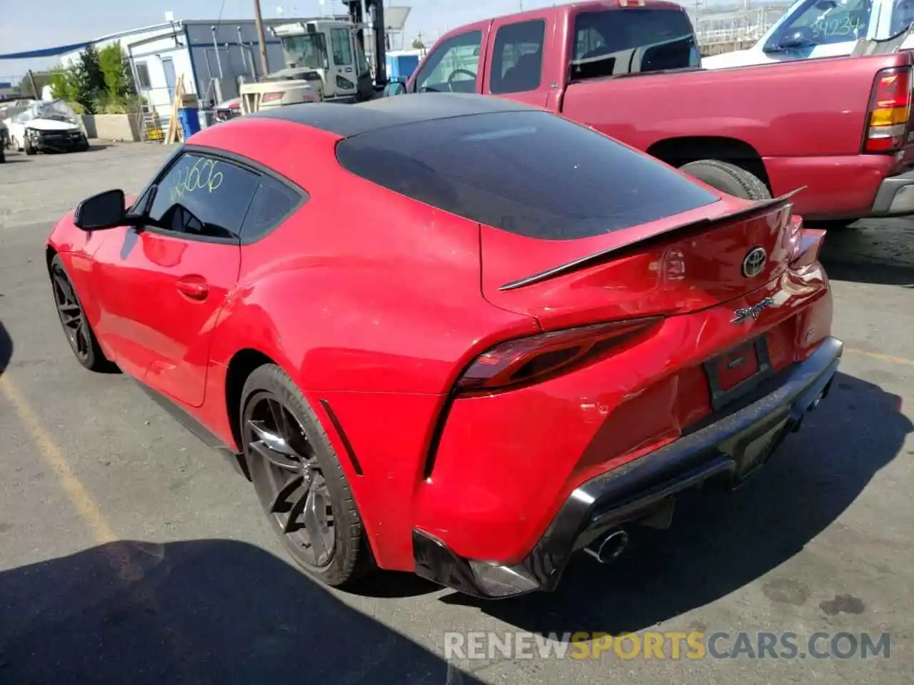 3 Photograph of a damaged car WZ1DB2C02MW045934 TOYOTA SUPRA 2021