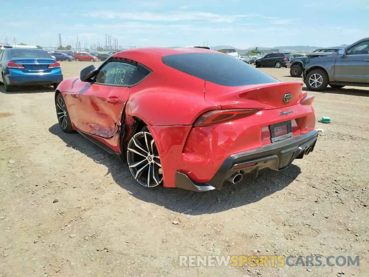 3 Photograph of a damaged car WZ1DB2C04MW038175 TOYOTA SUPRA 2021