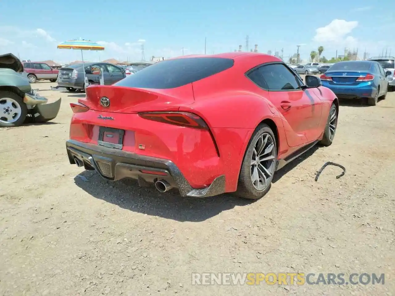 4 Photograph of a damaged car WZ1DB2C04MW038175 TOYOTA SUPRA 2021