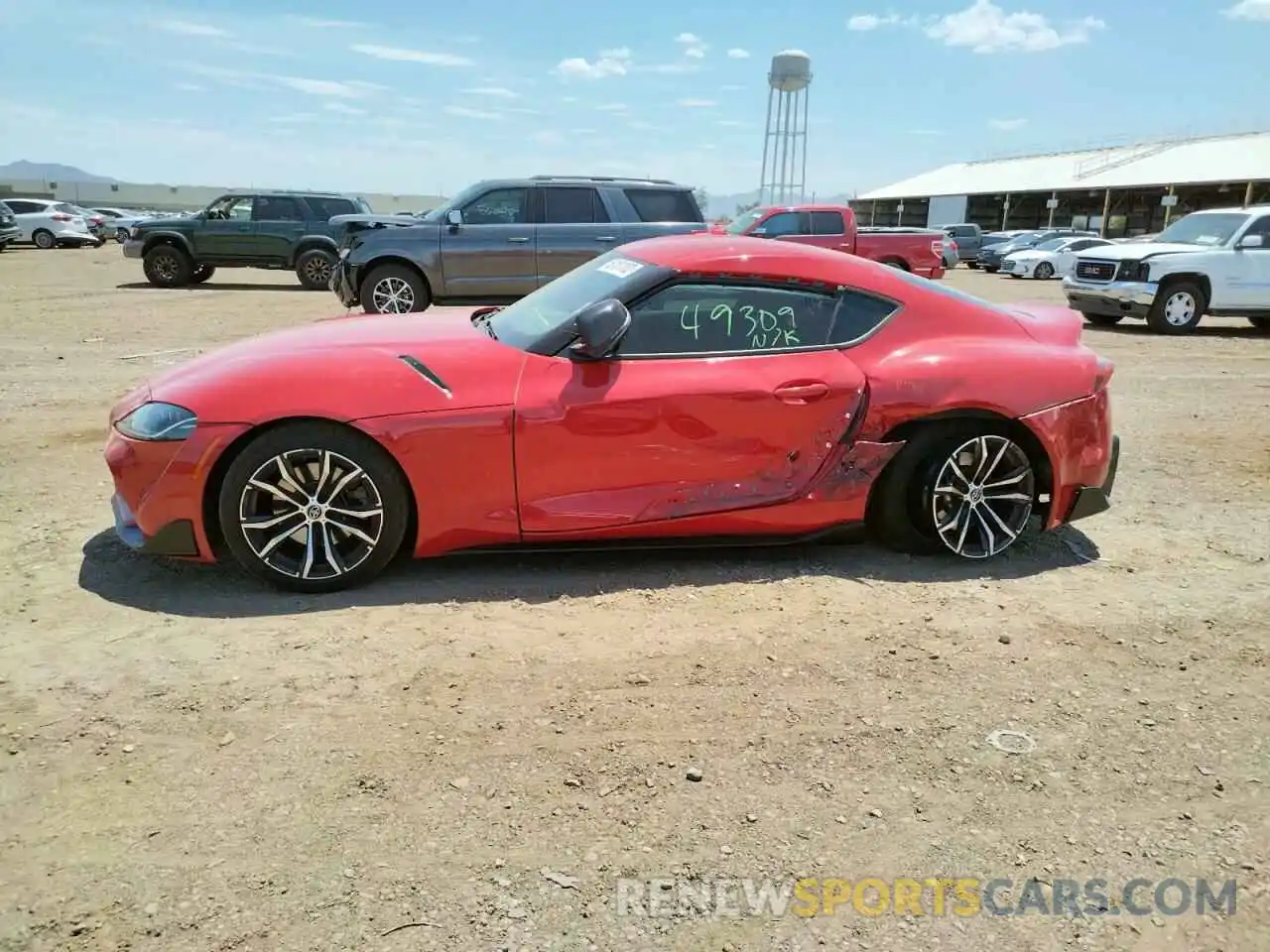 9 Photograph of a damaged car WZ1DB2C04MW038175 TOYOTA SUPRA 2021