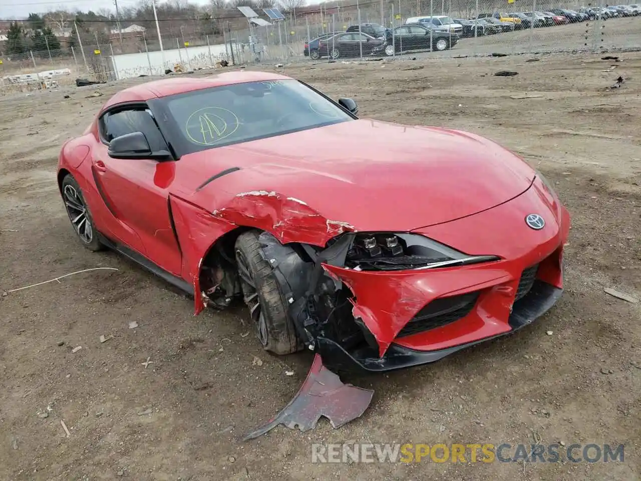 1 Photograph of a damaged car WZ1DB2C04MW038872 TOYOTA SUPRA 2021