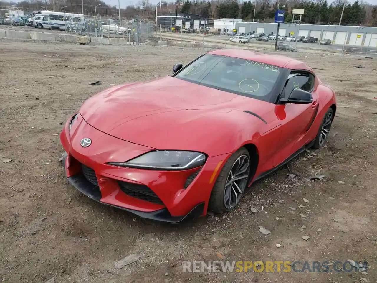 2 Photograph of a damaged car WZ1DB2C04MW038872 TOYOTA SUPRA 2021