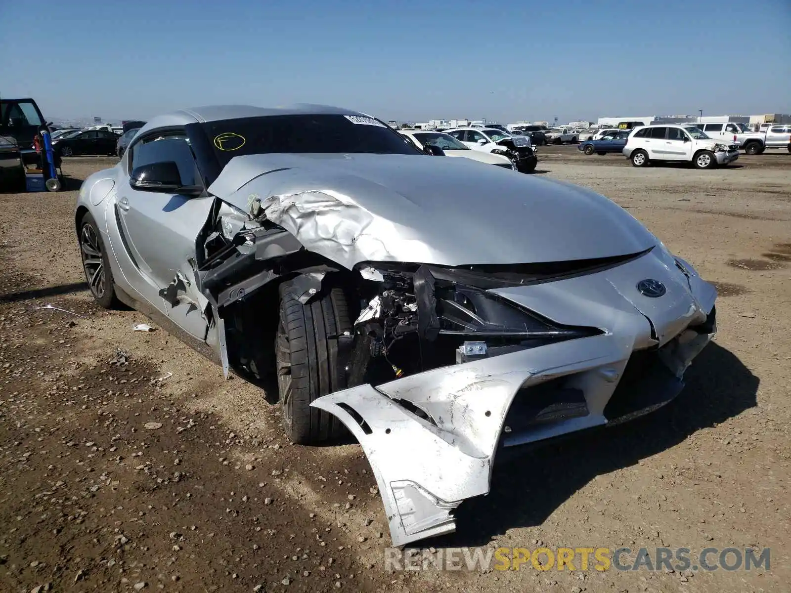 1 Photograph of a damaged car WZ1DB2C04MW043859 TOYOTA SUPRA 2021