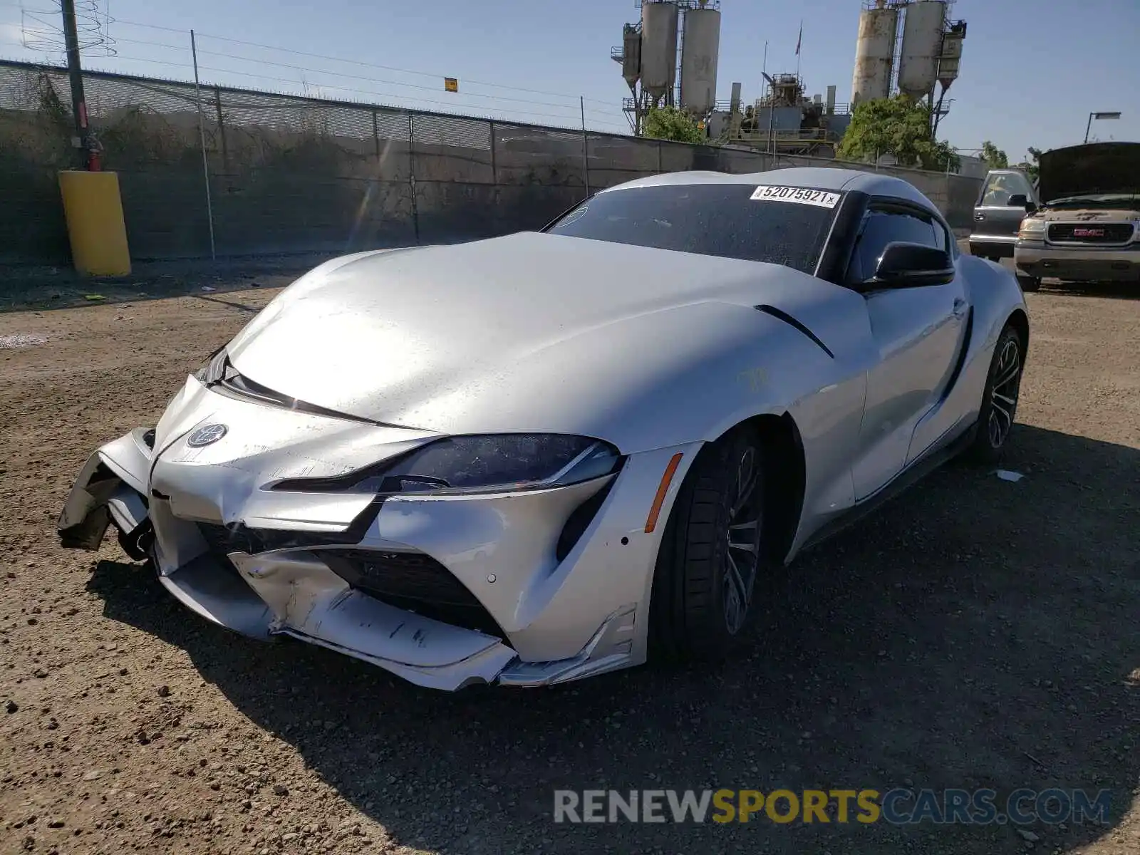 2 Photograph of a damaged car WZ1DB2C04MW043859 TOYOTA SUPRA 2021