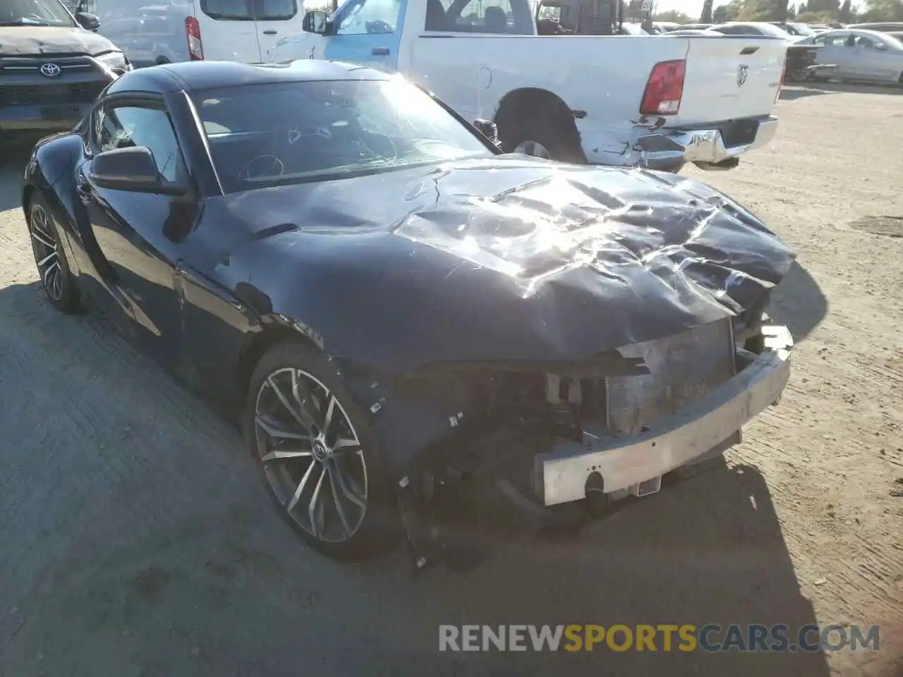 1 Photograph of a damaged car WZ1DB2C06MW037545 TOYOTA SUPRA 2021