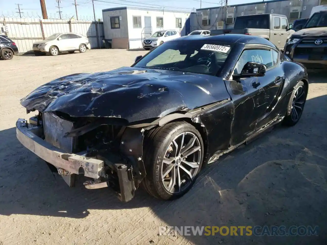 2 Photograph of a damaged car WZ1DB2C06MW037545 TOYOTA SUPRA 2021