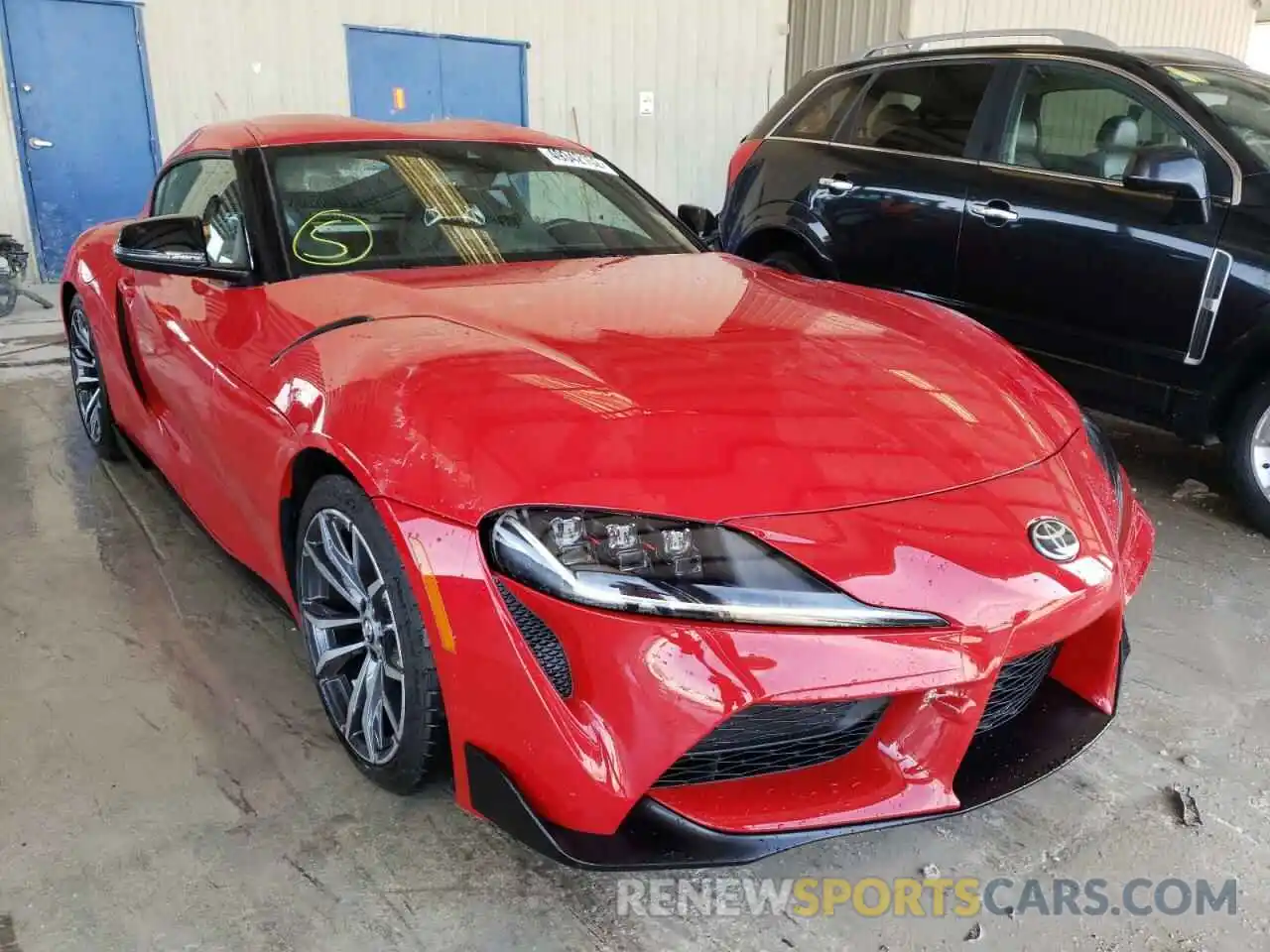 1 Photograph of a damaged car WZ1DB2C08MW041838 TOYOTA SUPRA 2021