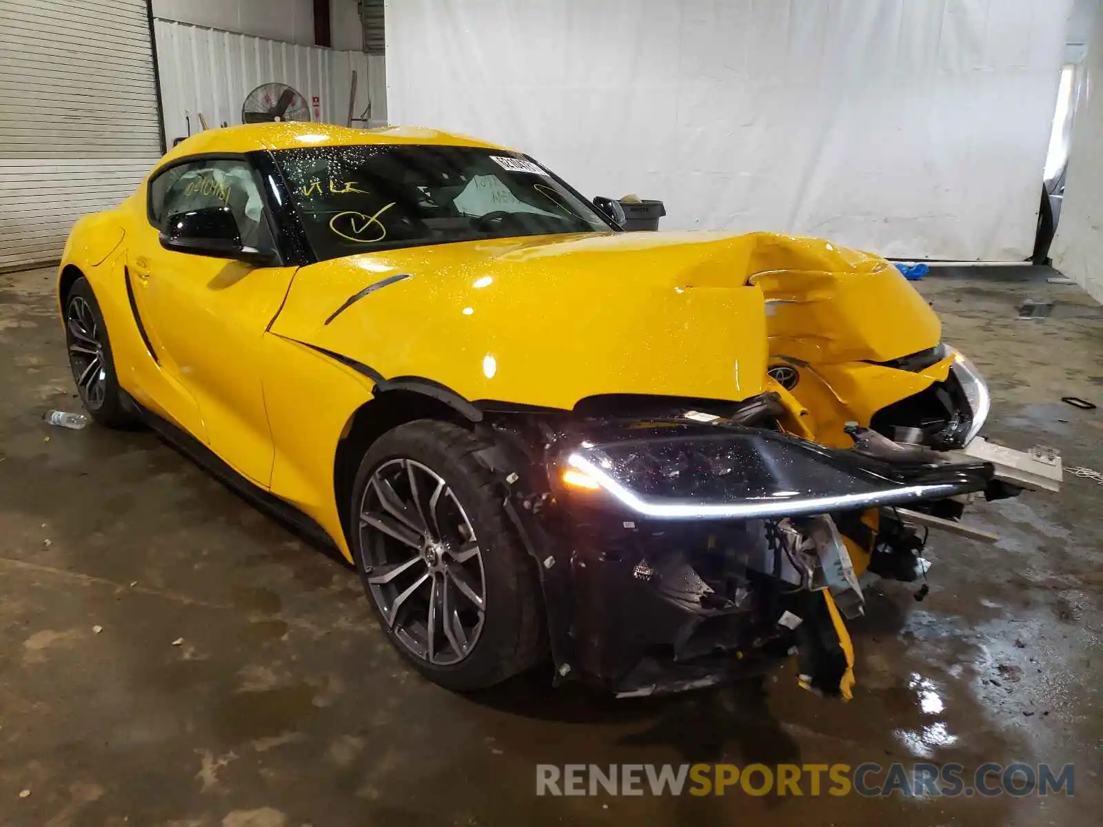 1 Photograph of a damaged car WZ1DB2C09MW037054 TOYOTA SUPRA 2021