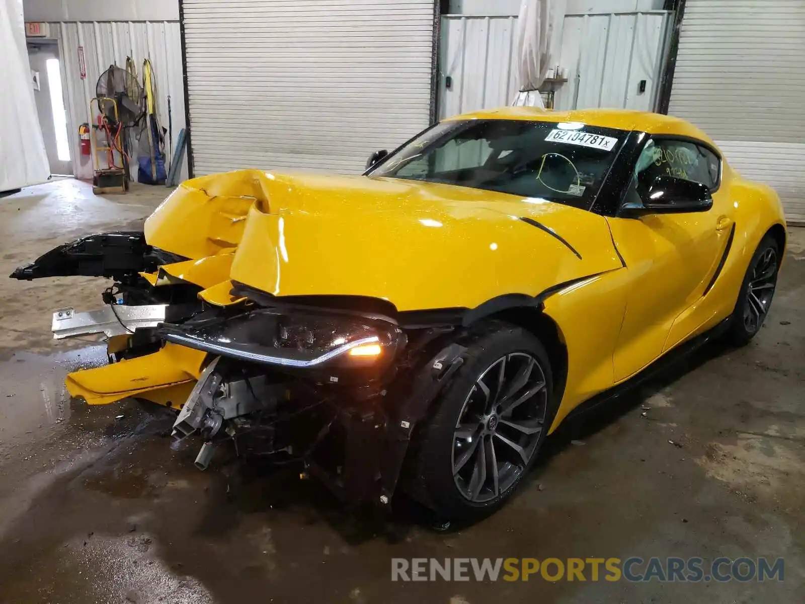 2 Photograph of a damaged car WZ1DB2C09MW037054 TOYOTA SUPRA 2021