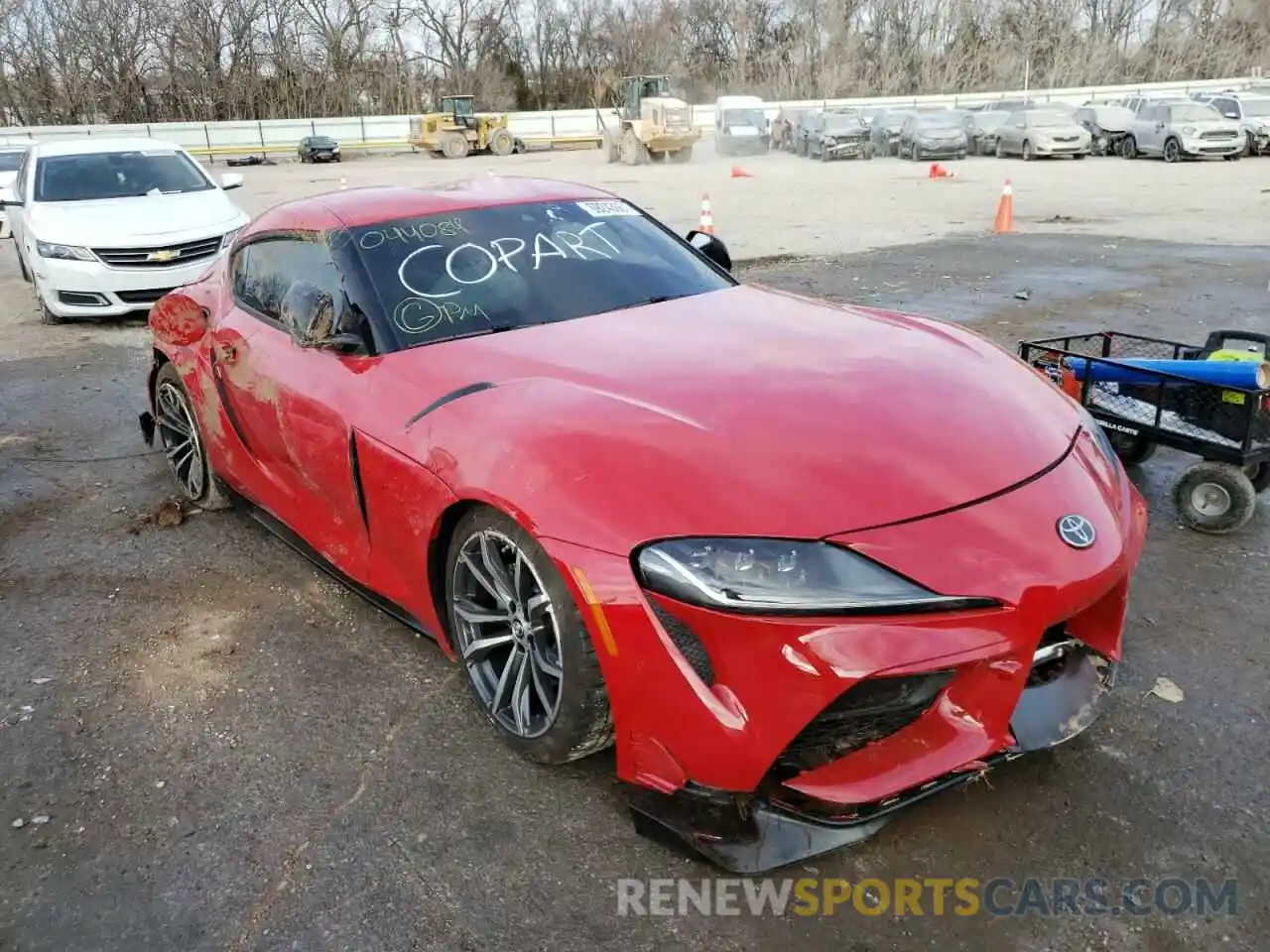 1 Photograph of a damaged car WZ1DB2C09MW044084 TOYOTA SUPRA 2021