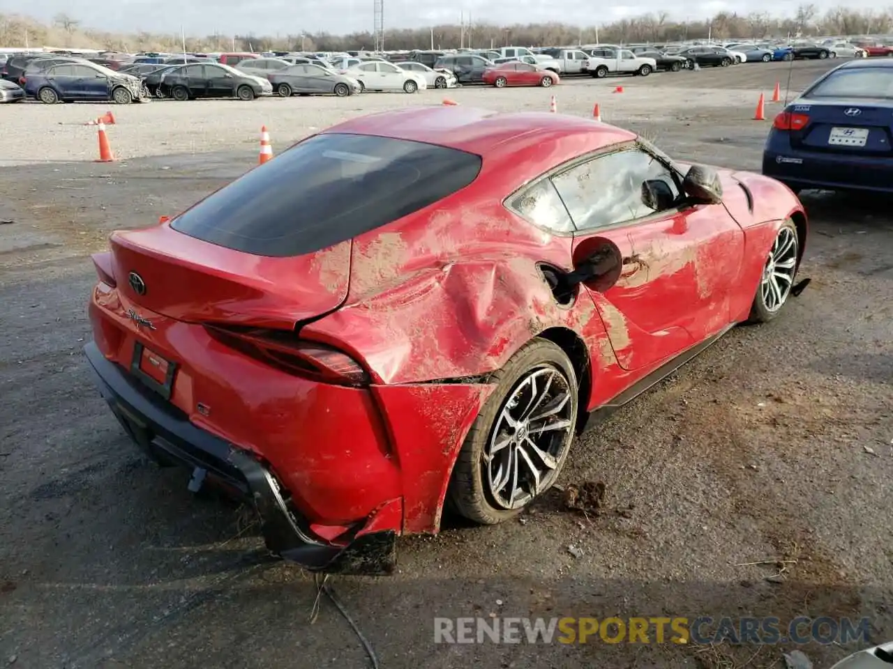 4 Photograph of a damaged car WZ1DB2C09MW044084 TOYOTA SUPRA 2021