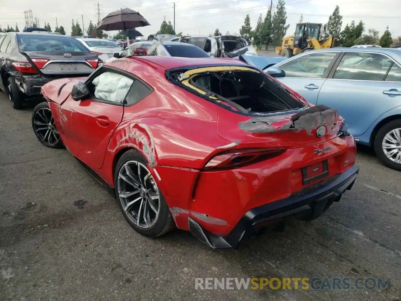 3 Photograph of a damaged car WZ1DB2C0XMW042084 TOYOTA SUPRA 2021