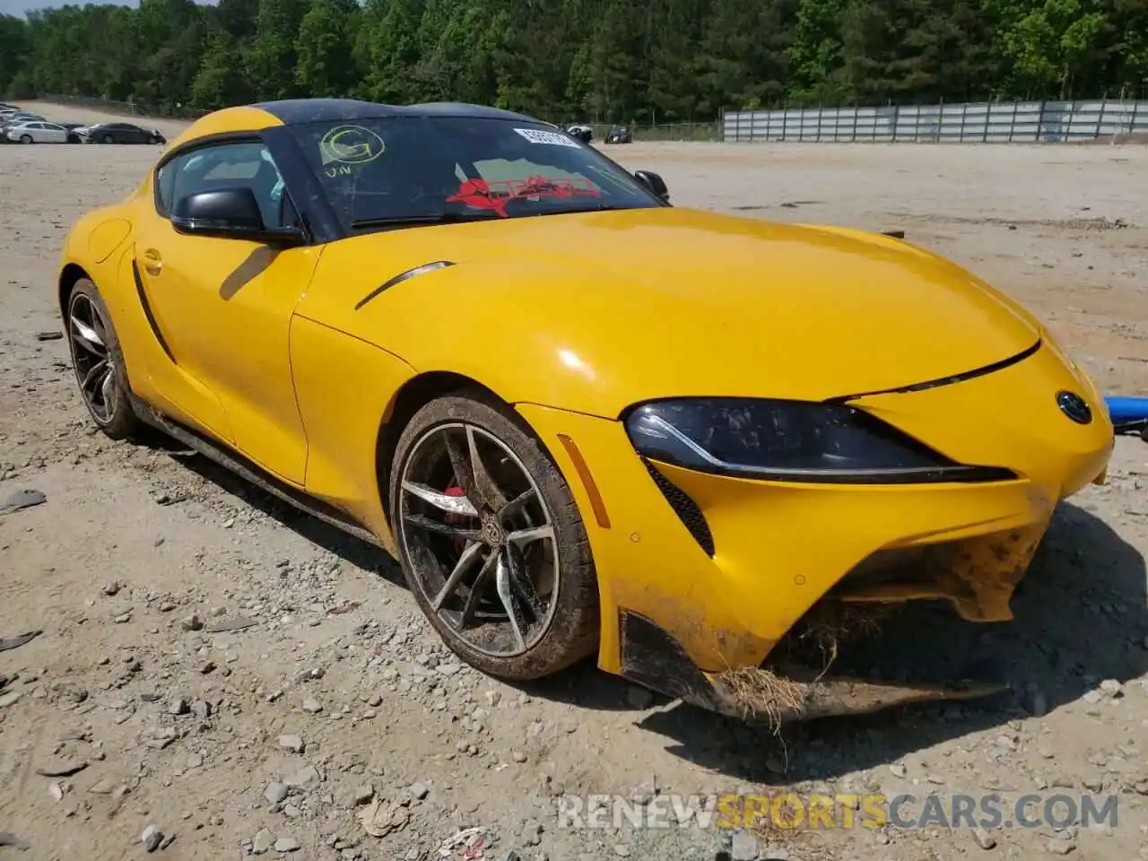 1 Photograph of a damaged car WZ1DB0C00NW047610 TOYOTA SUPRA 2022