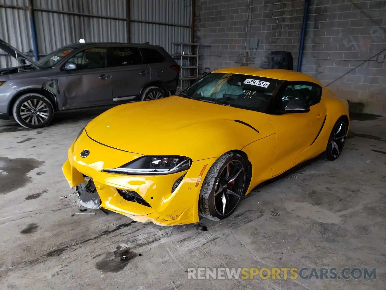 2 Photograph of a damaged car WZ1DB0C02NW046880 TOYOTA SUPRA 2022