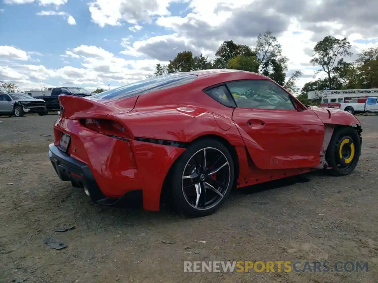 4 Photograph of a damaged car WZ1DB0C02NW048449 TOYOTA SUPRA 2022