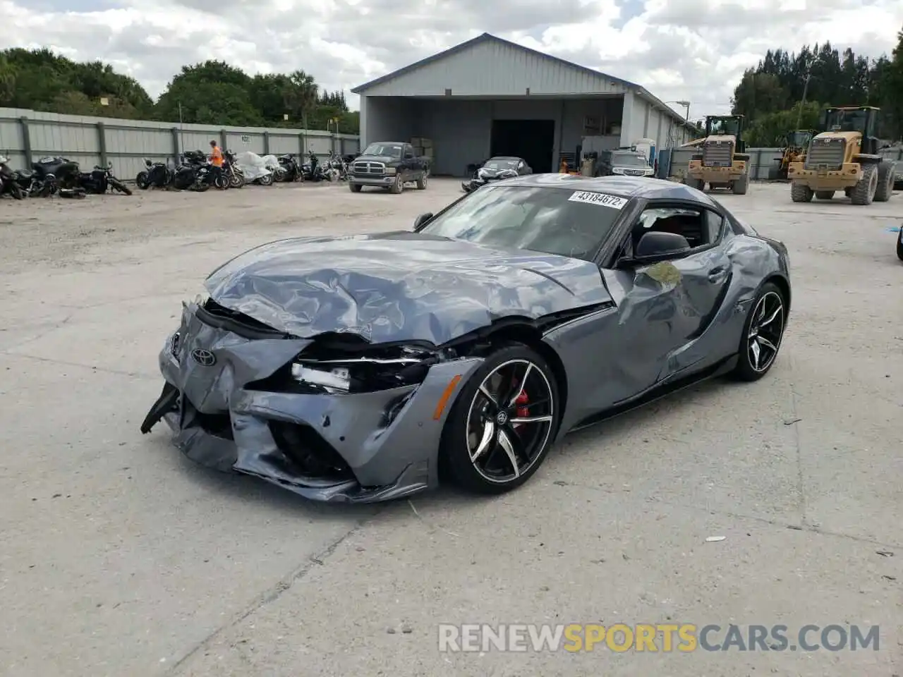 2 Photograph of a damaged car WZ1DB0C03NW050663 TOYOTA SUPRA 2022