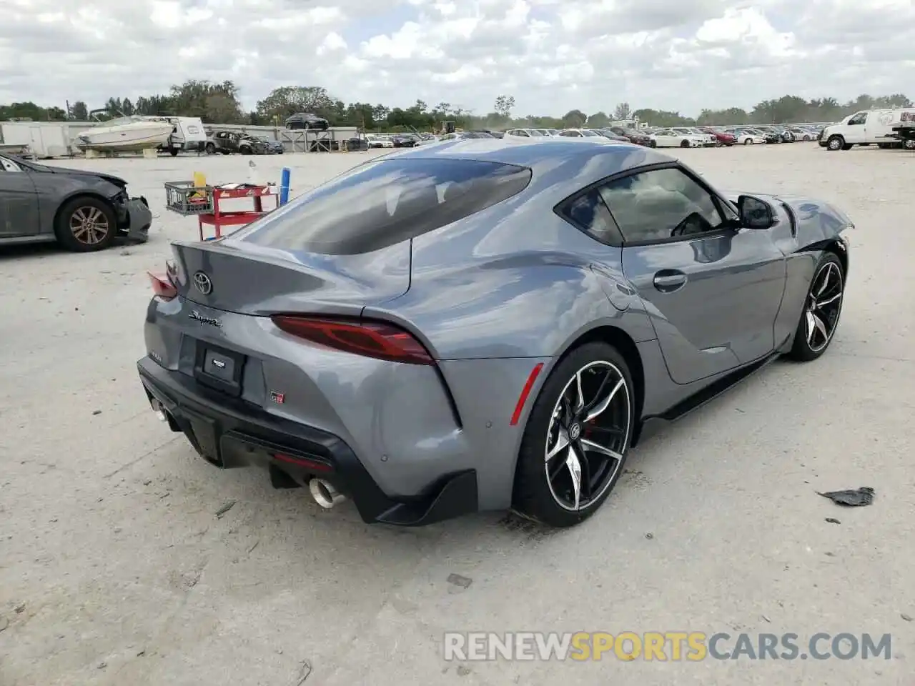 4 Photograph of a damaged car WZ1DB0C03NW050663 TOYOTA SUPRA 2022