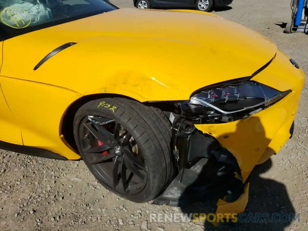 9 Photograph of a damaged car WZ1DB0C04NW047836 TOYOTA SUPRA 2022