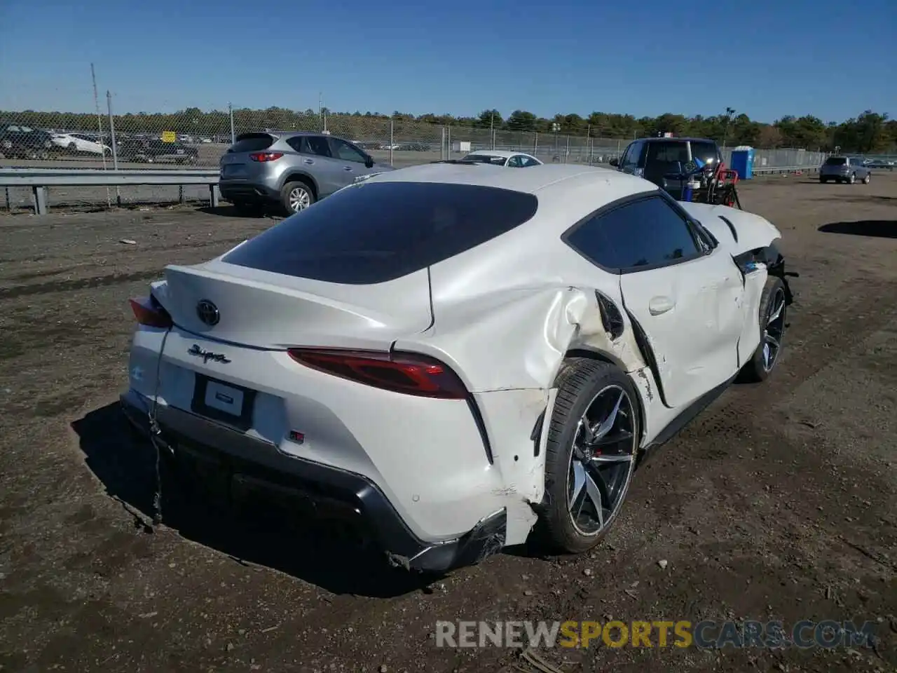 4 Photograph of a damaged car WZ1DB0C04NW048811 TOYOTA SUPRA 2022