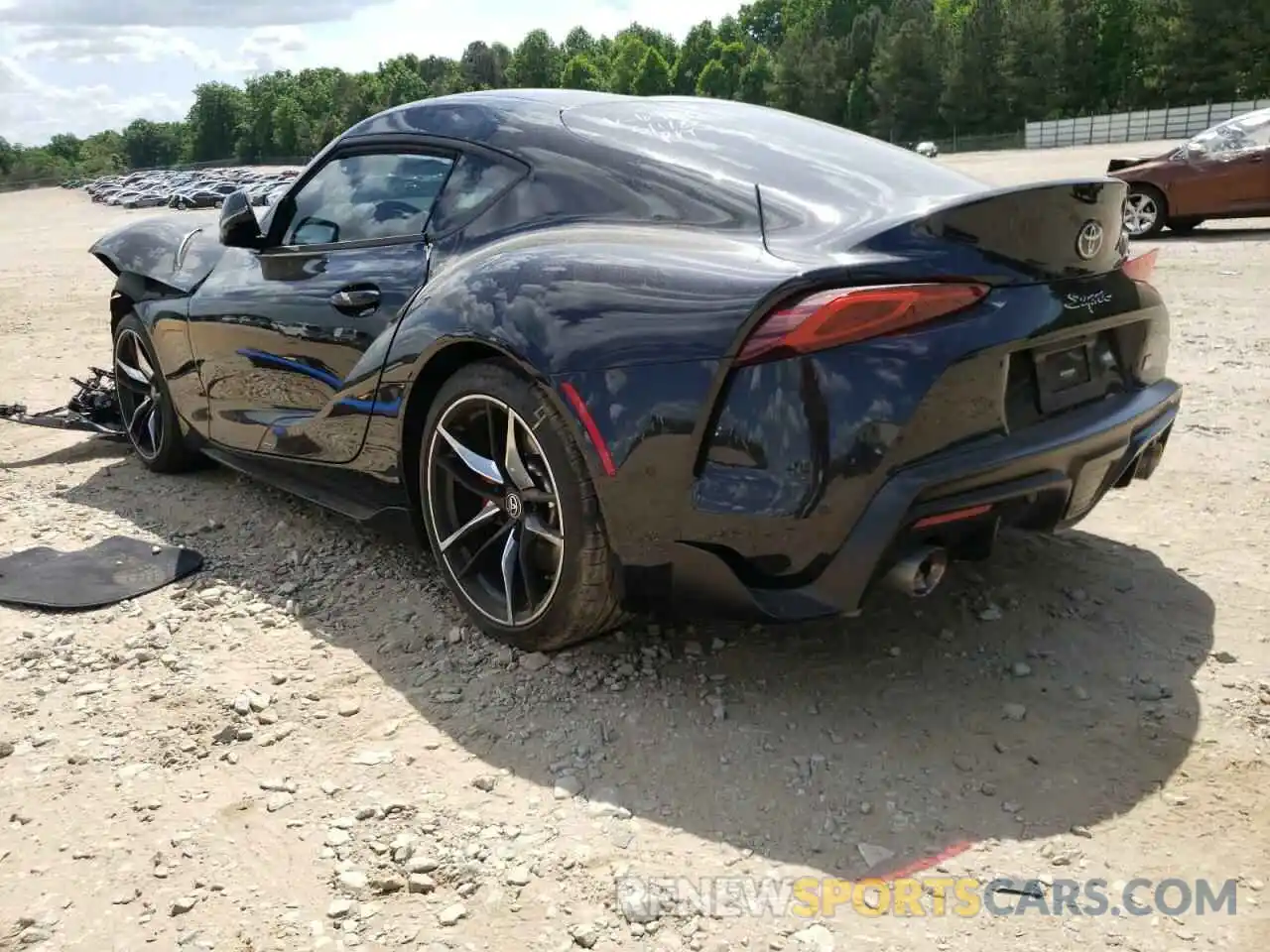 3 Photograph of a damaged car WZ1DB0C05NW046419 TOYOTA SUPRA 2022