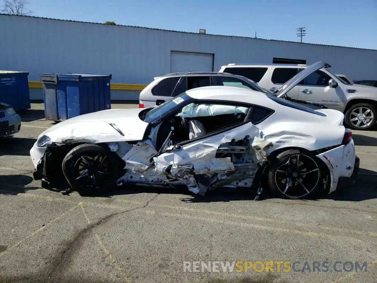 9 Photograph of a damaged car WZ1DB0C05NW047702 TOYOTA SUPRA 2022