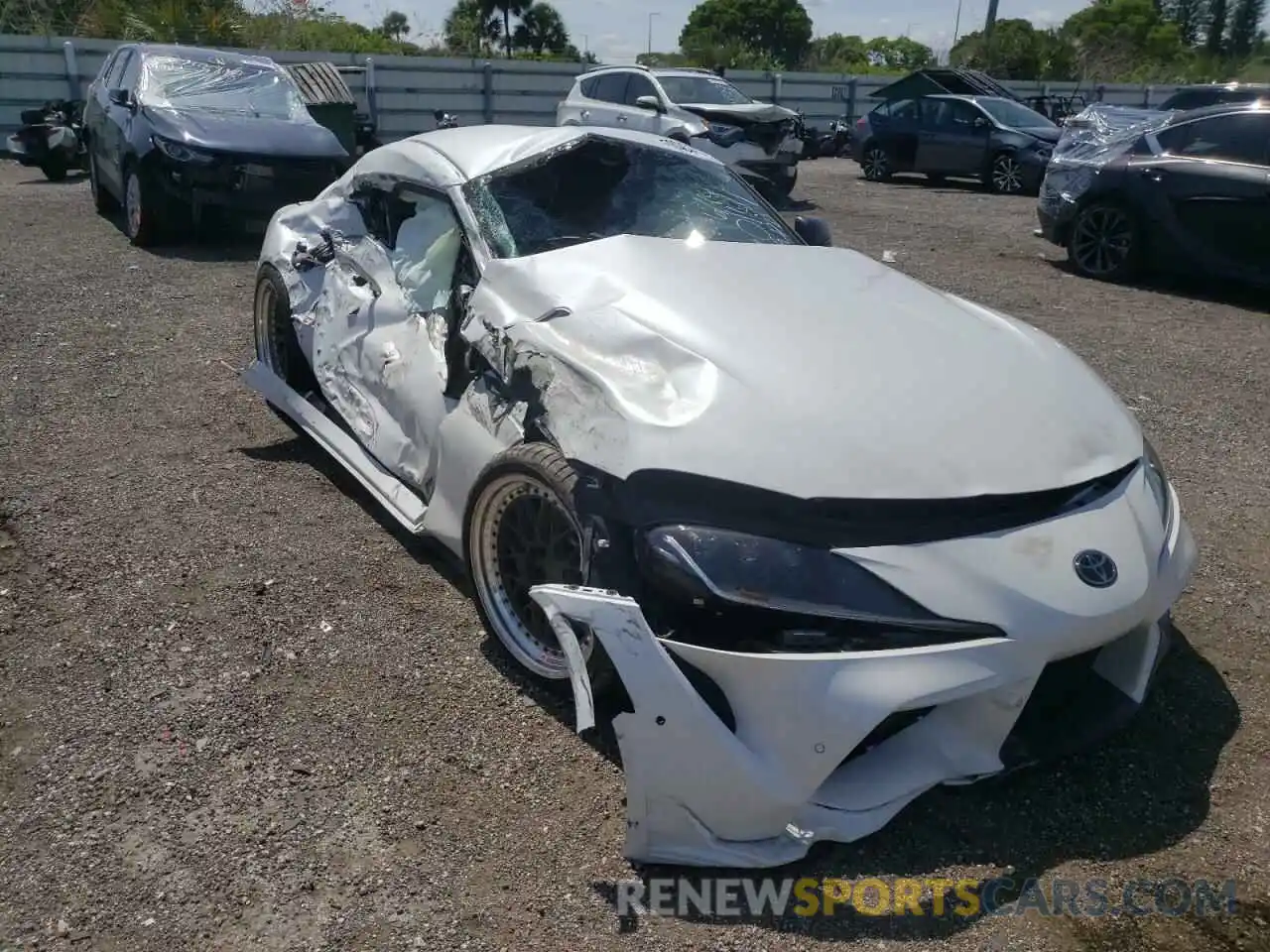 1 Photograph of a damaged car WZ1DB0C06NW050141 TOYOTA SUPRA 2022