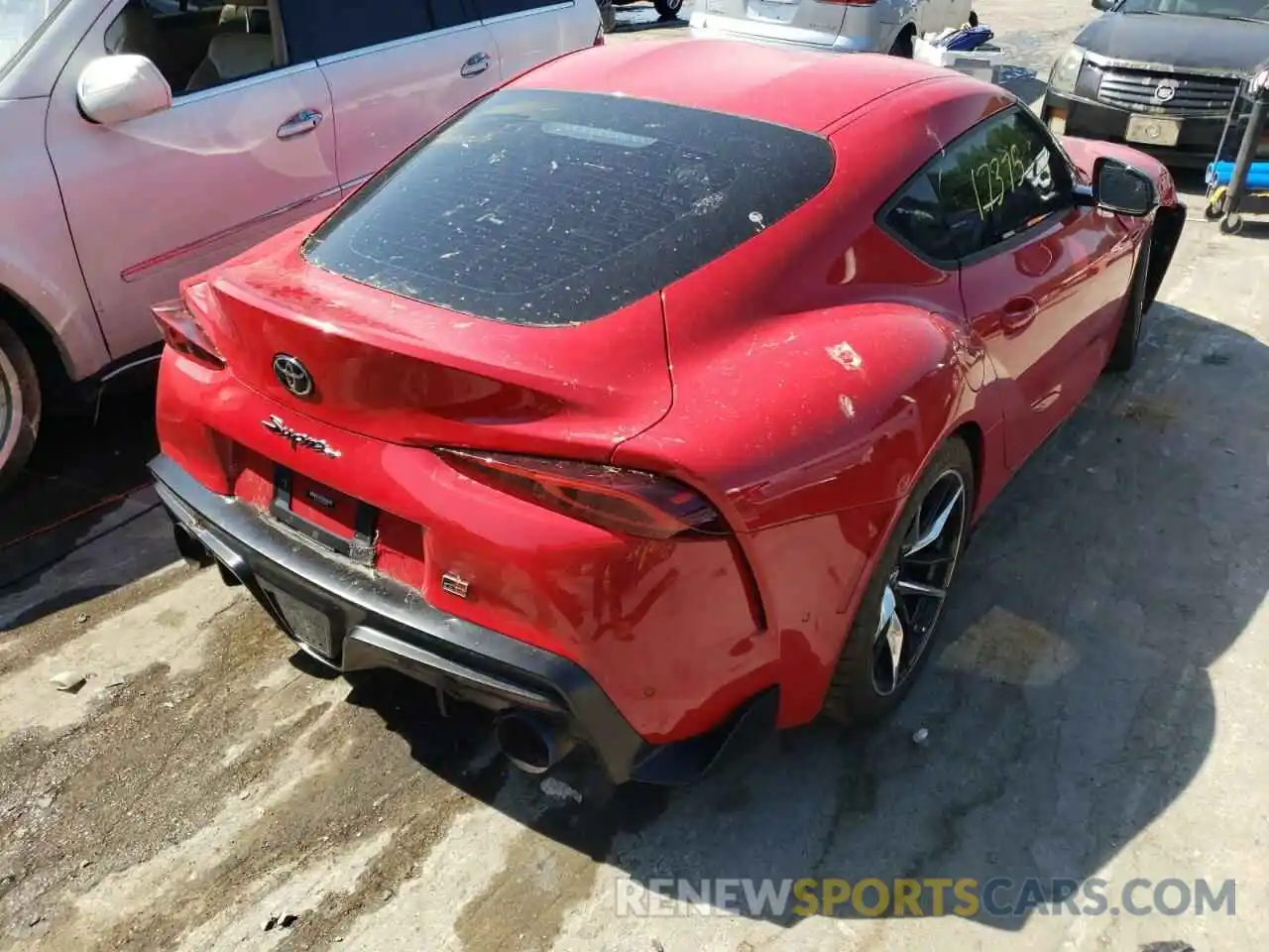 4 Photograph of a damaged car WZ1DB0C08NW046883 TOYOTA SUPRA 2022