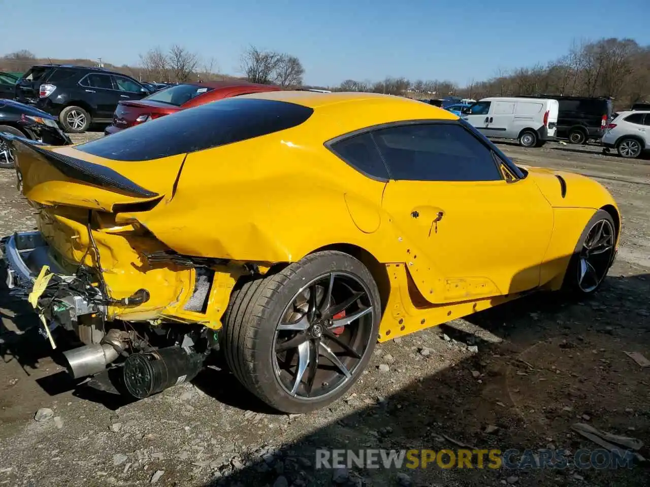 3 Photograph of a damaged car WZ1DB0C09NW048786 TOYOTA SUPRA 2022