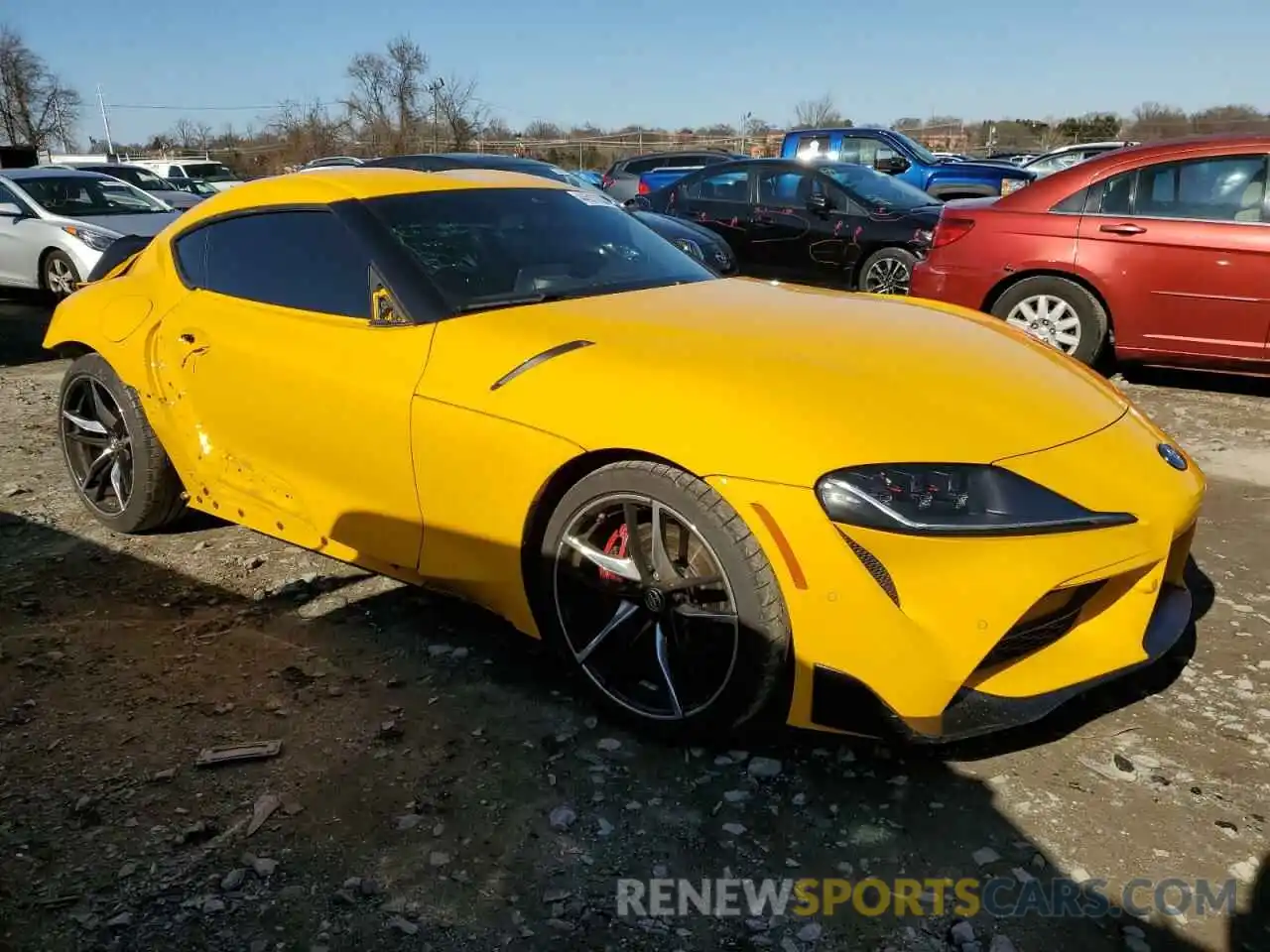 4 Photograph of a damaged car WZ1DB0C09NW048786 TOYOTA SUPRA 2022