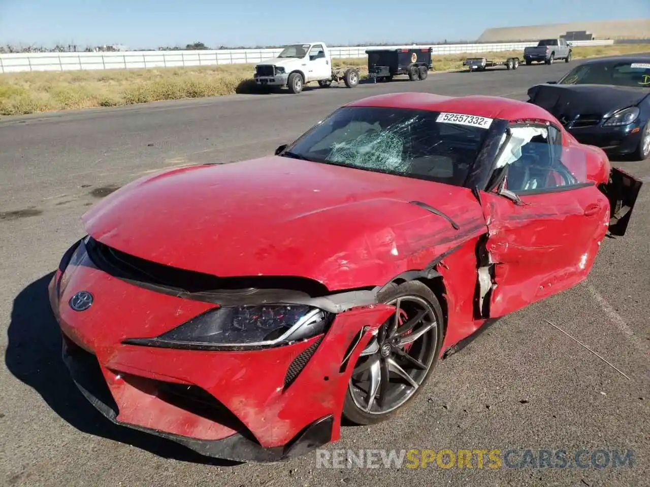 2 Photograph of a damaged car WZ1DB0C0XNW046691 TOYOTA SUPRA 2022