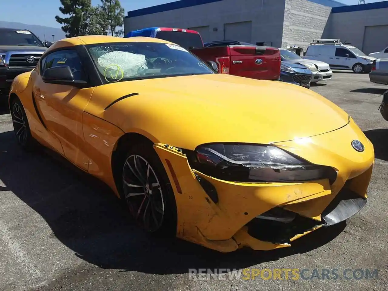 1 Photograph of a damaged car WZ1DB2C01NW047854 TOYOTA SUPRA 2022