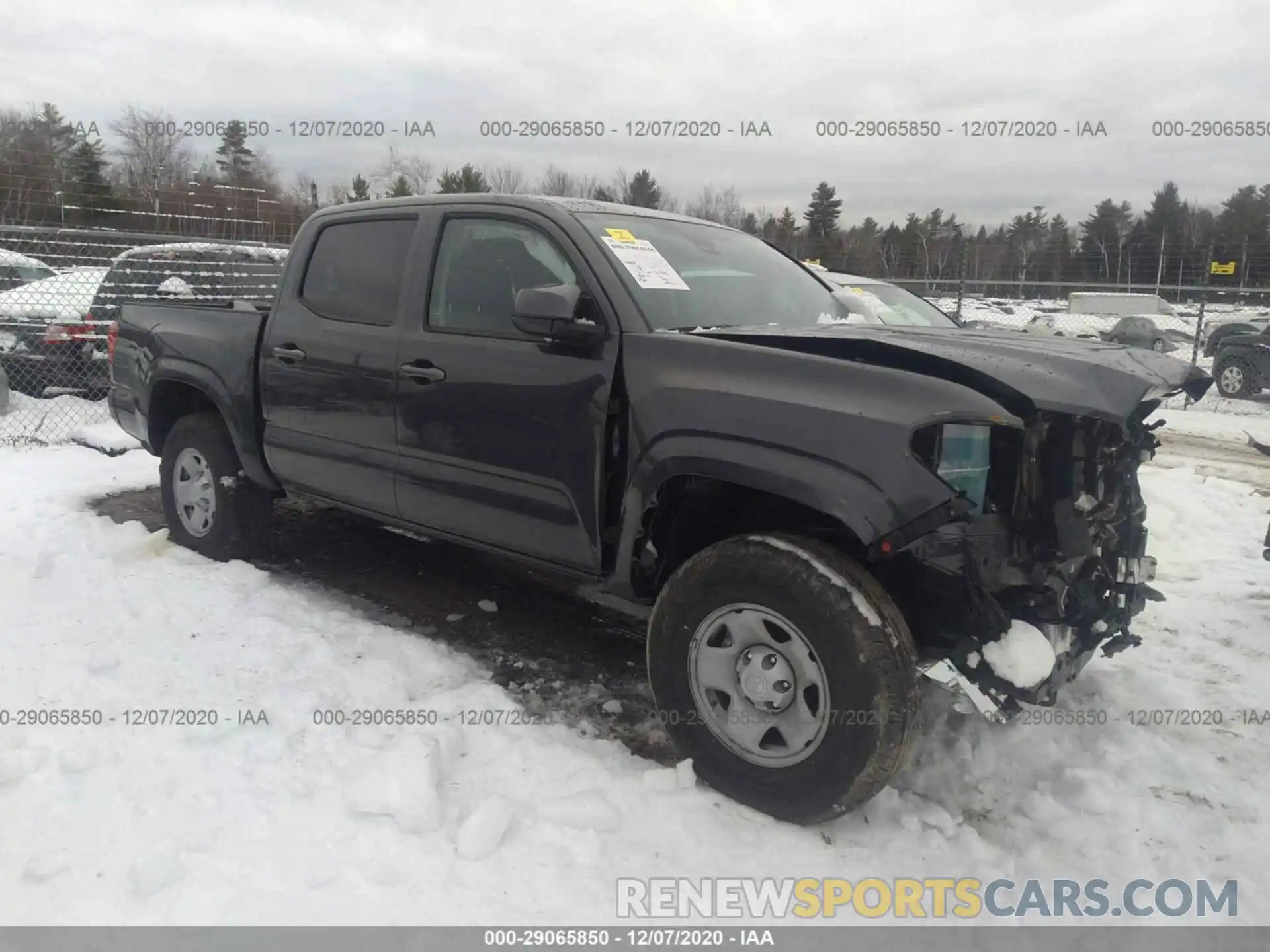 1 Photograph of a damaged car 3TMCZ5AN0MM375125 TOYOTA TAC DBL 4X4 SR/SR5/TRD 2021