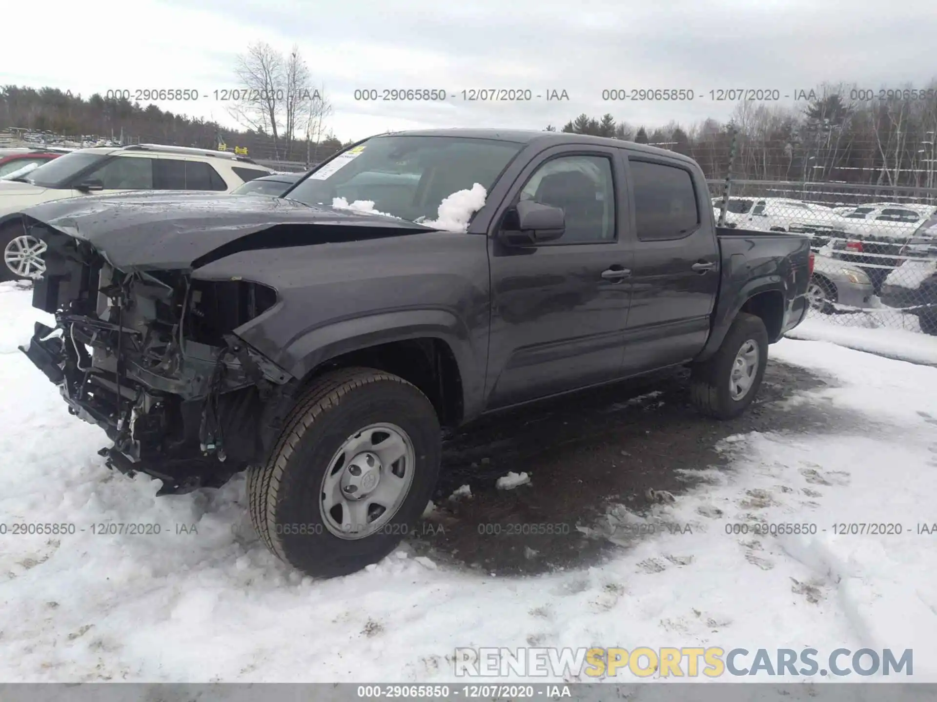 2 Photograph of a damaged car 3TMCZ5AN0MM375125 TOYOTA TAC DBL 4X4 SR/SR5/TRD 2021