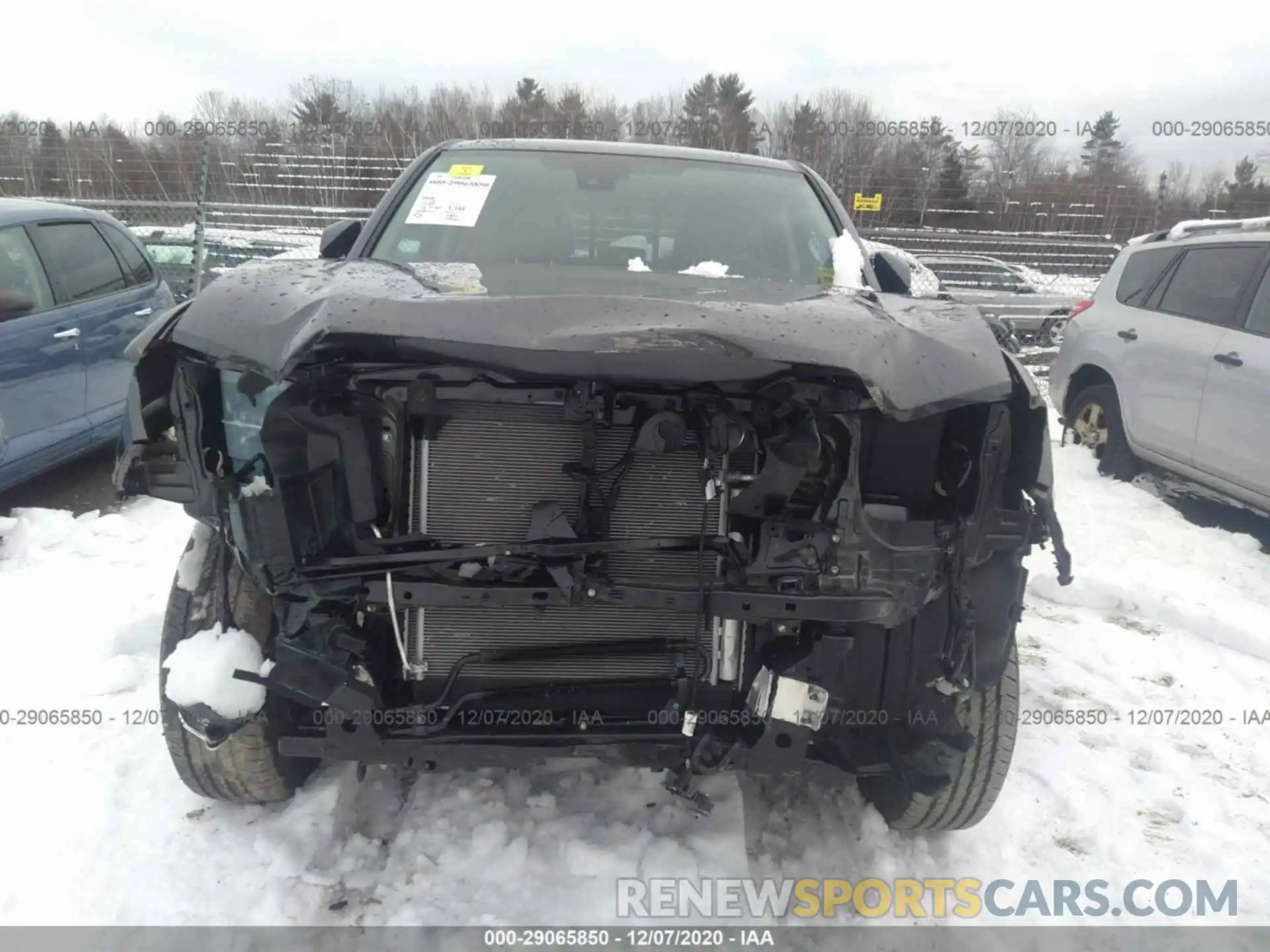 6 Photograph of a damaged car 3TMCZ5AN0MM375125 TOYOTA TAC DBL 4X4 SR/SR5/TRD 2021