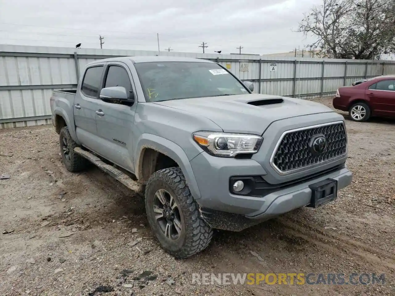 1 Photograph of a damaged car 3TMAZ5CN0KM079975 TOYOTA TACOMA 2019