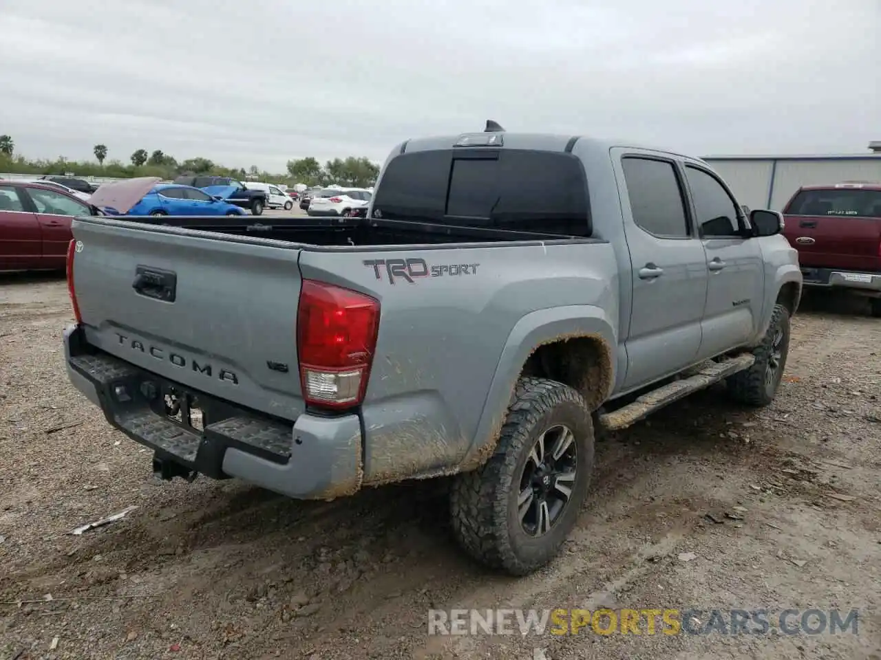 4 Photograph of a damaged car 3TMAZ5CN0KM079975 TOYOTA TACOMA 2019