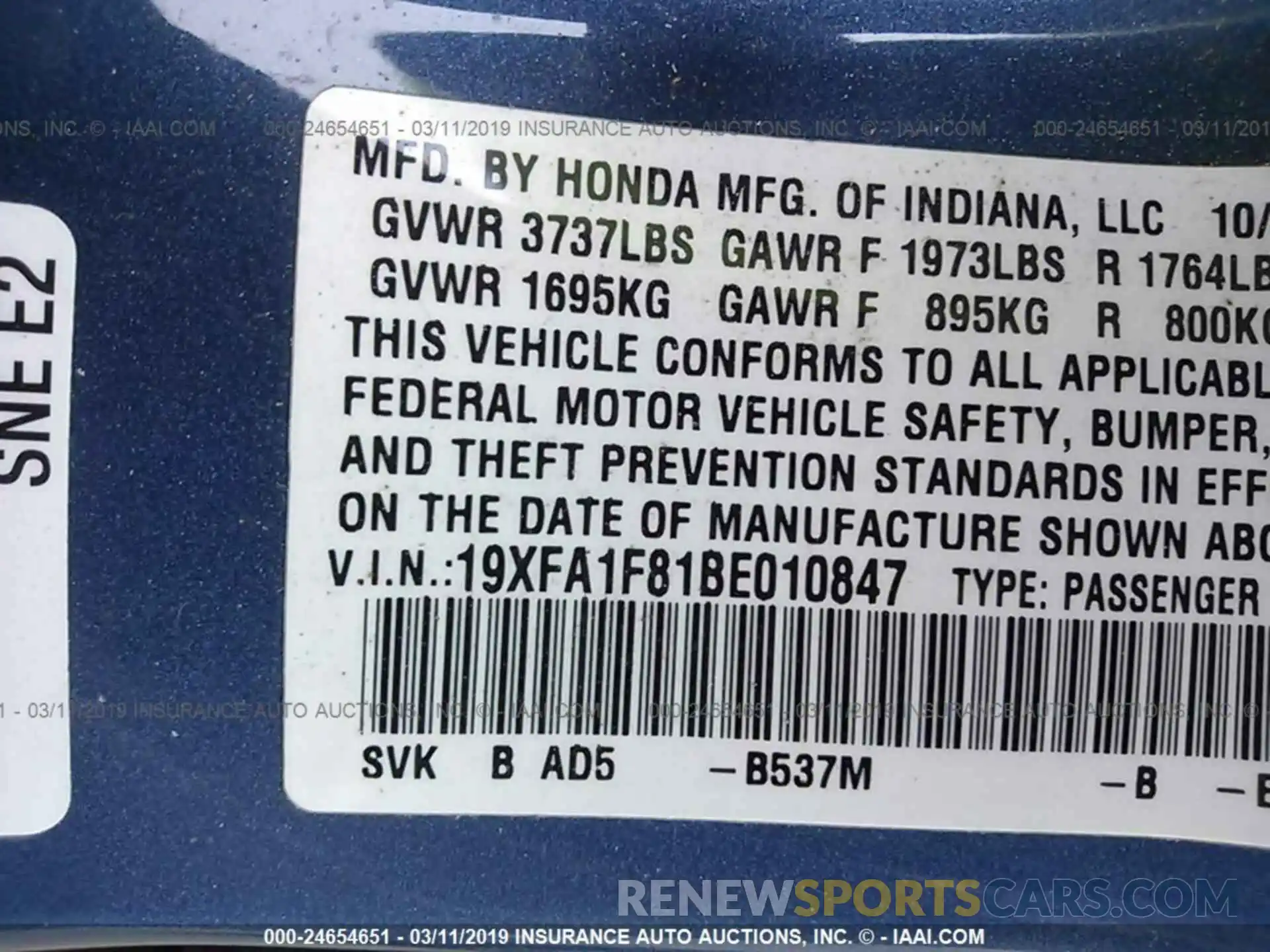 9 Фотография поврежденного автомобиля 3TMAZ5CN0KM080415 TOYOTA TACOMA 2019