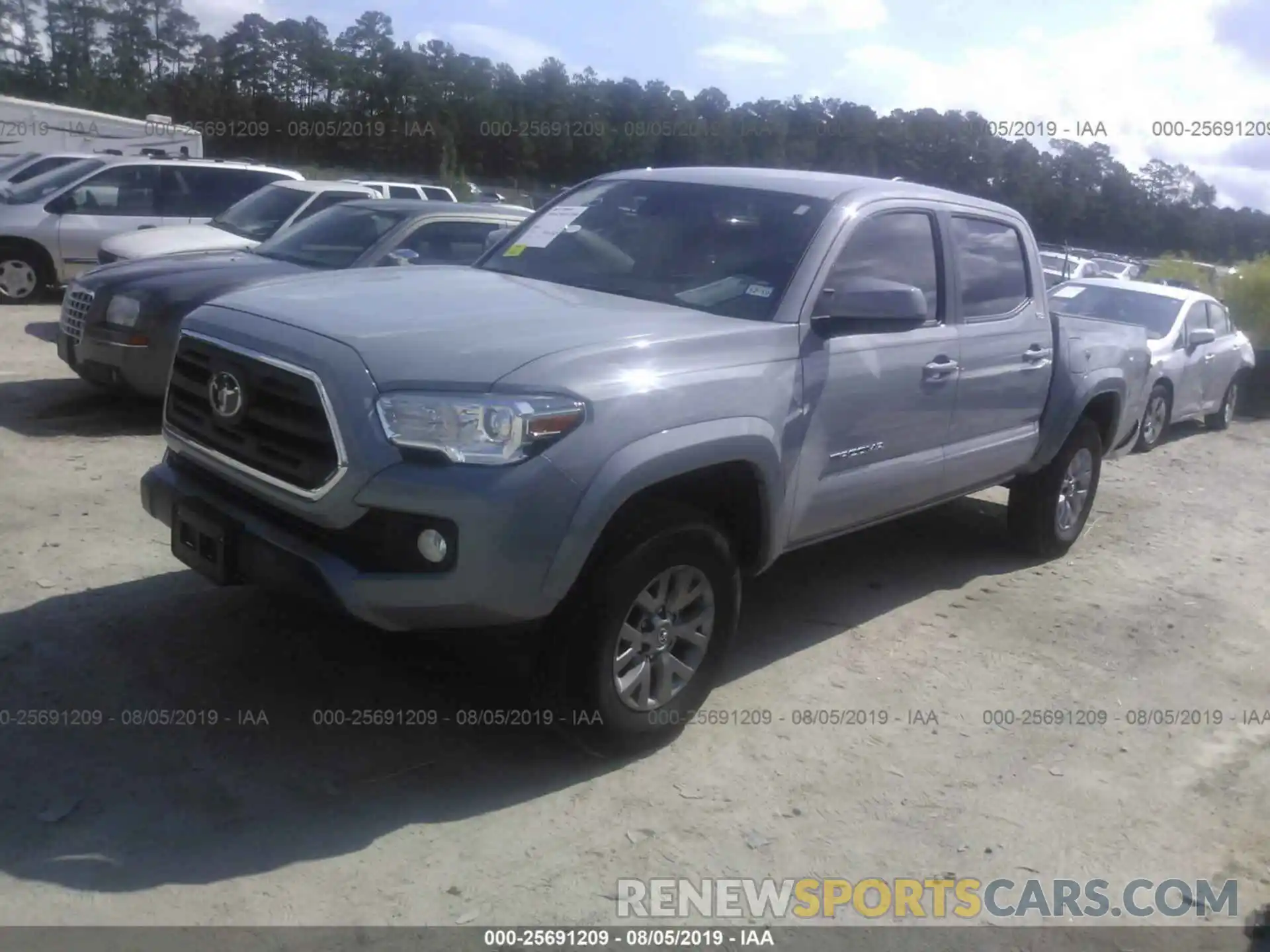 2 Фотография поврежденного автомобиля 3TMAZ5CN0KM080821 TOYOTA TACOMA 2019